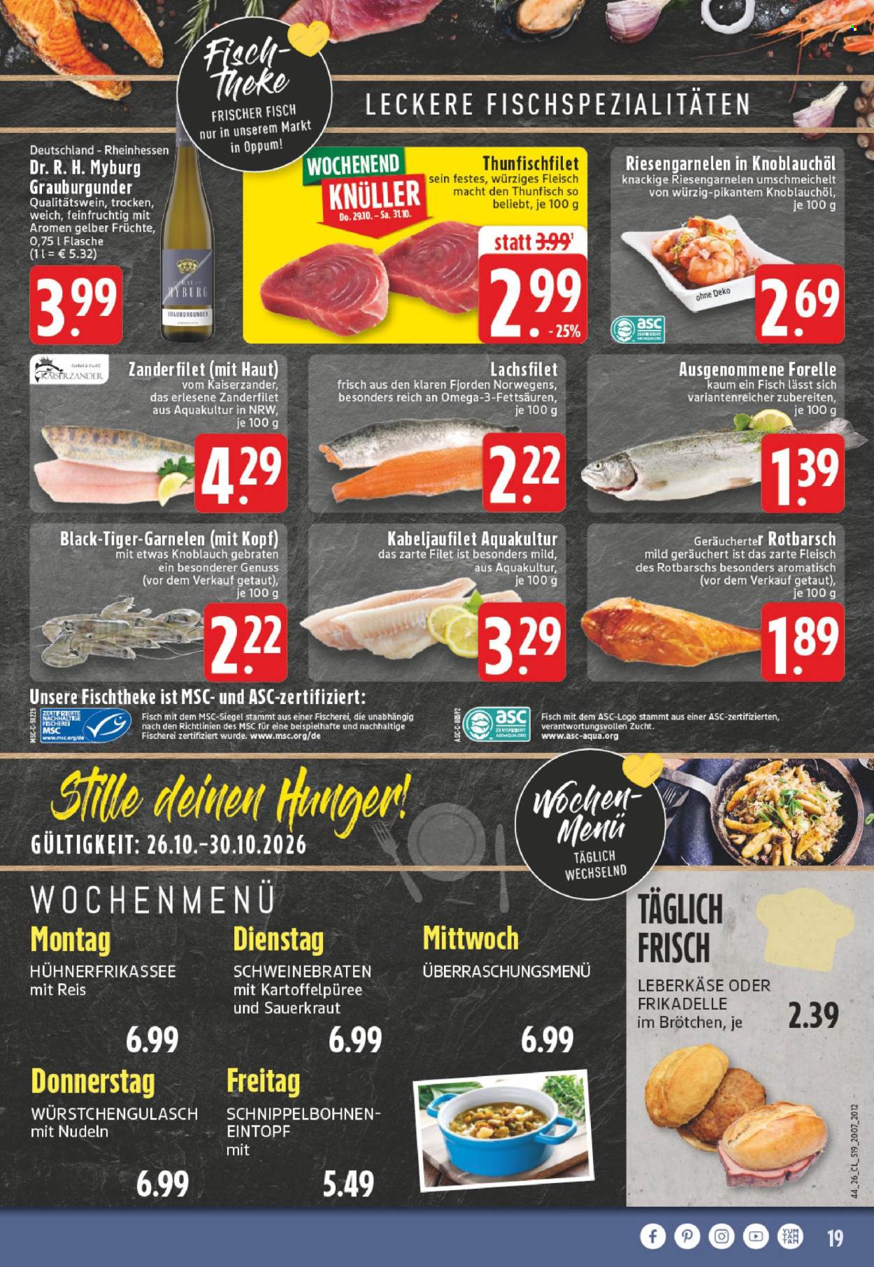 Edeka Prospekte  - 26.10.2026 - 31.10.2026. Seite 19