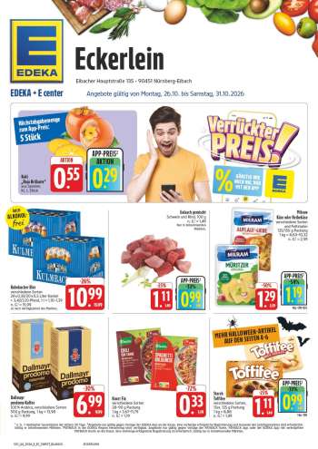 Prospekte Edeka - 26.10.2026 - 31.10.2026.