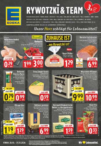 Prospekte Edeka - 26.10.2026 - 31.10.2026.