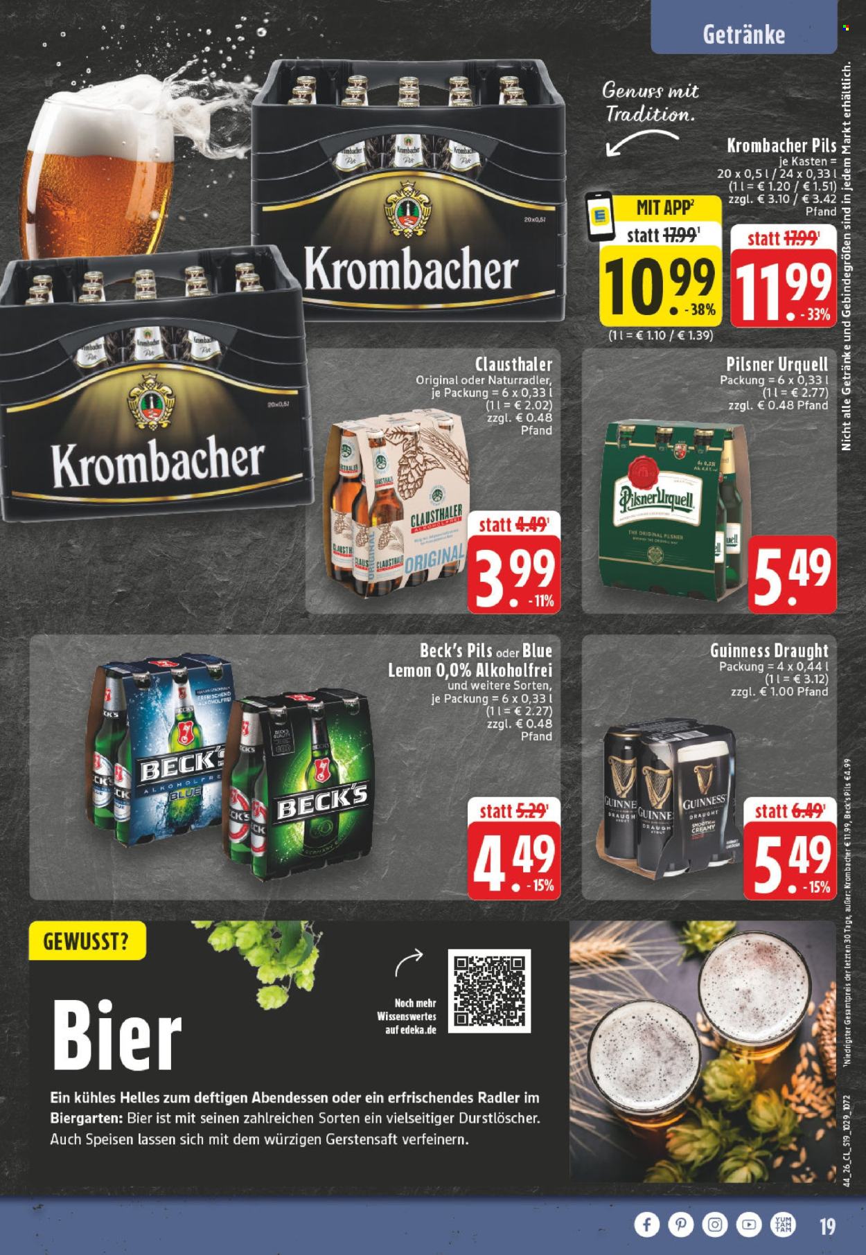 Edeka Prospekte  - 26.10.2026 - 31.10.2026. Seite 19