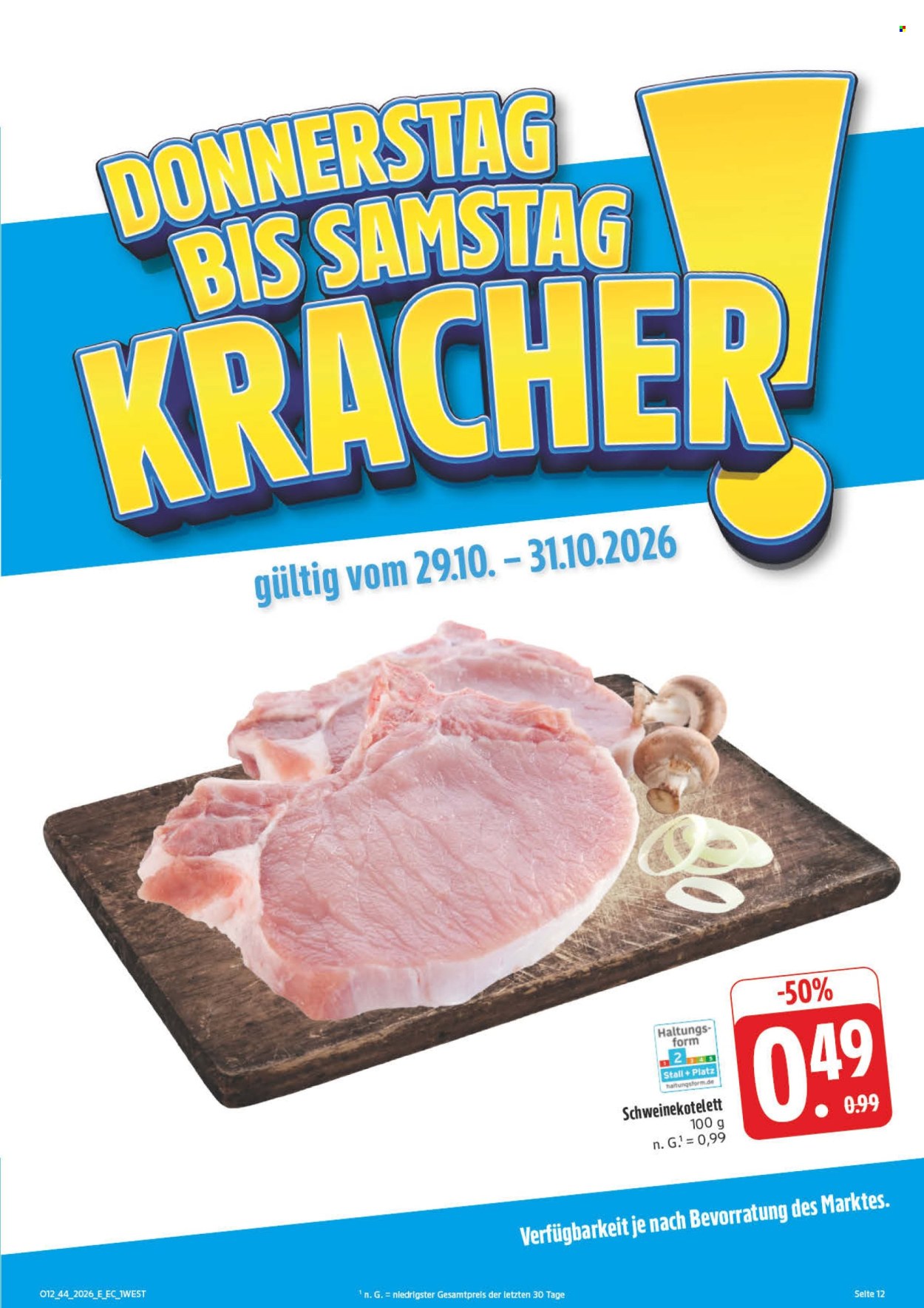 Edeka Prospekte  - 26.10.2026 - 31.10.2026. Seite 39