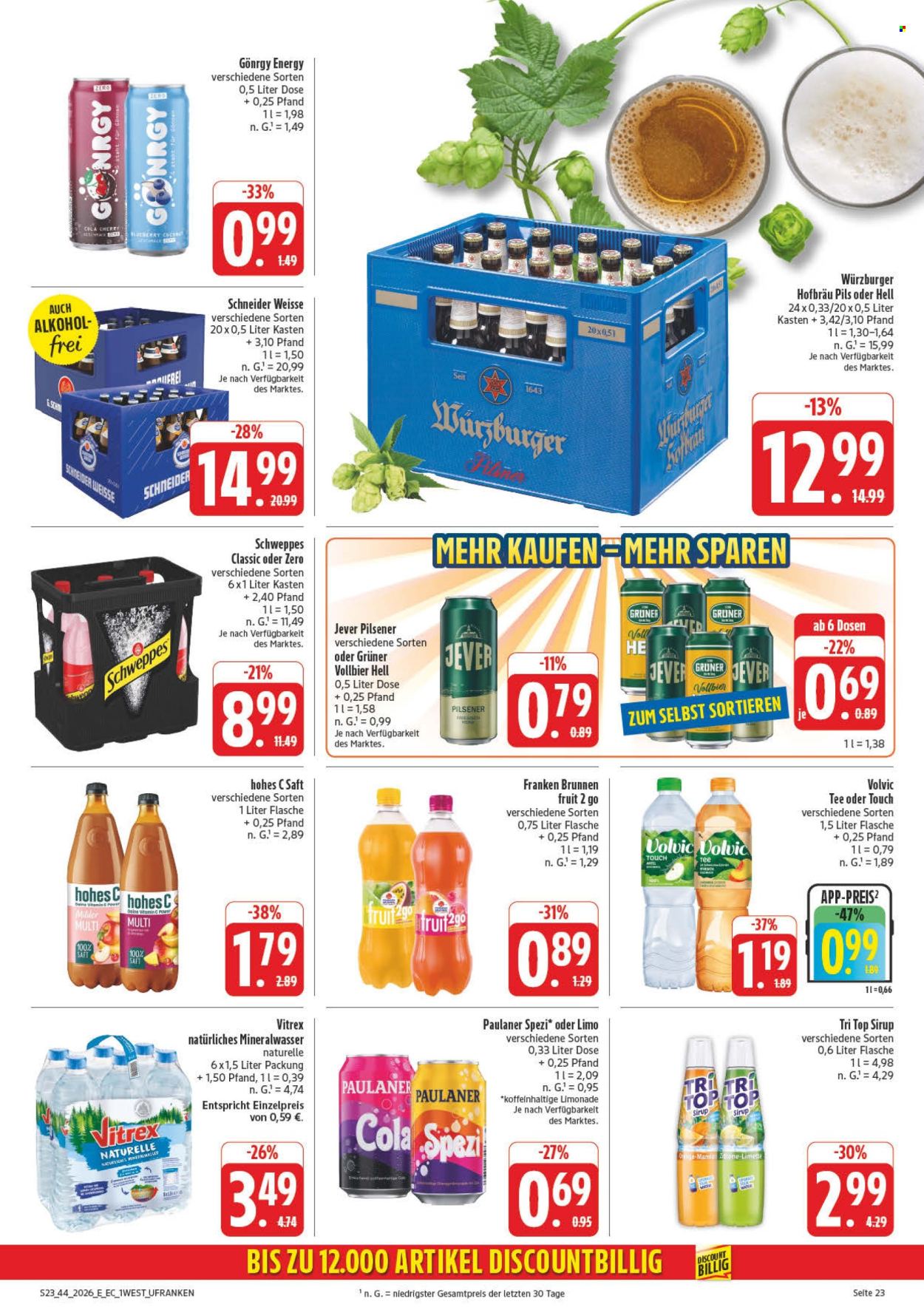 Edeka Prospekte  - 26.10.2026 - 31.10.2026. Seite 33