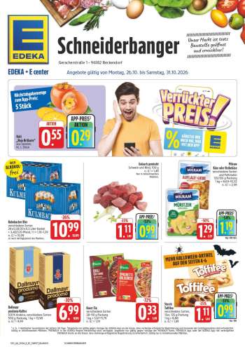 Prospekte Edeka - 26.10.2026 - 31.10.2026.