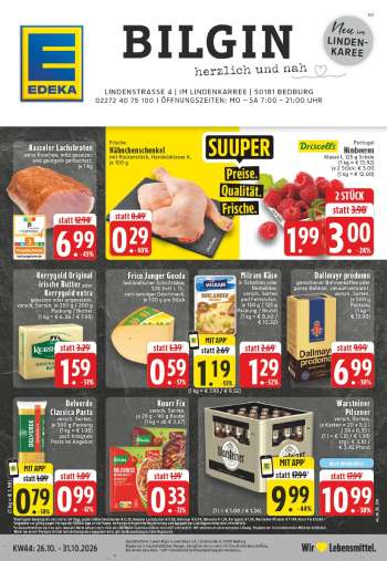 Prospekte Edeka - 26.10.2026 - 31.10.2026.