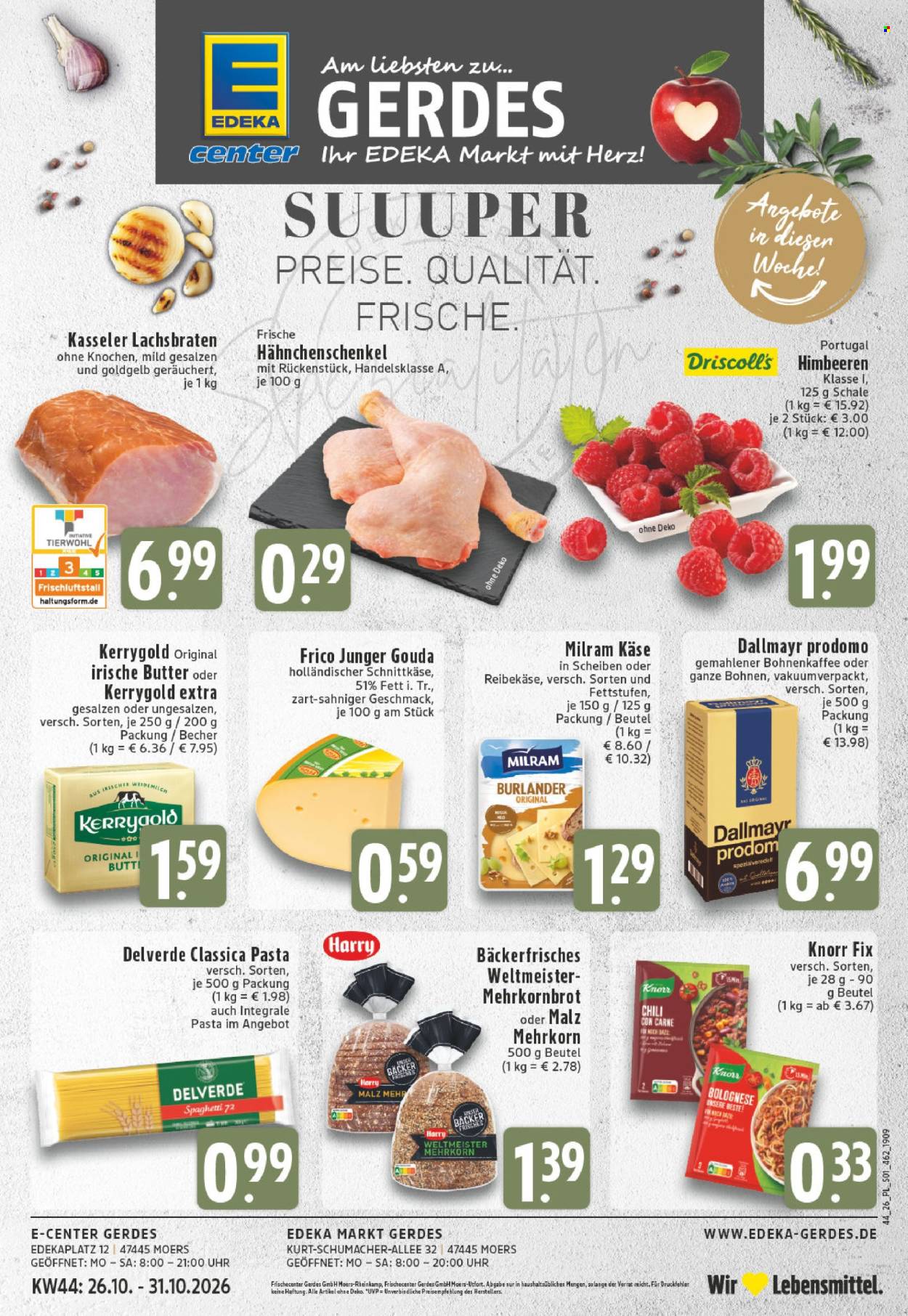 Edeka Prospekte  - 26.10.2026 - 31.10.2026. Seite 1