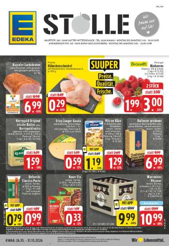 Prospekte Edeka - 26.10.2026 - 31.10.2026.