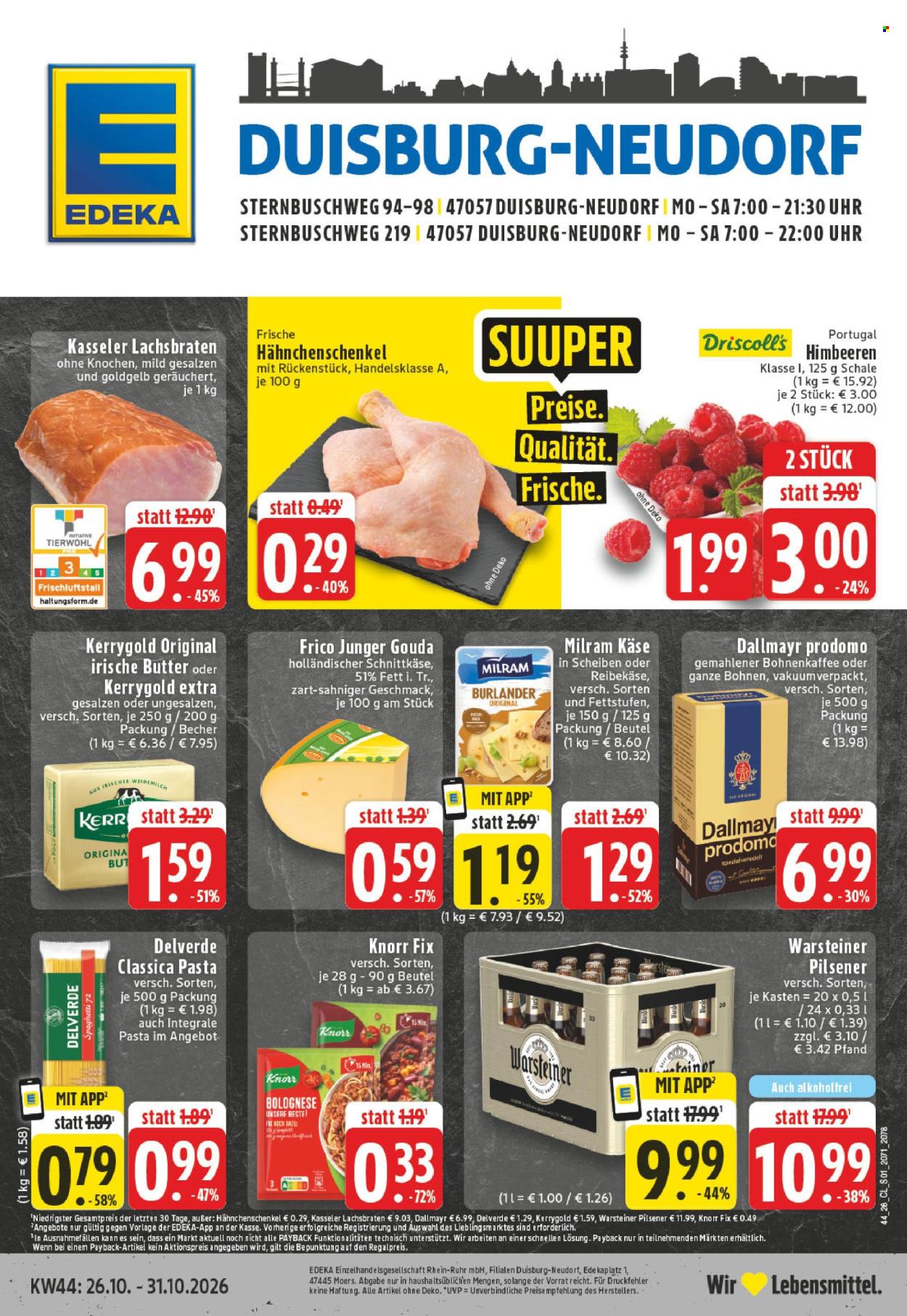 Edeka Prospekte  - 26.10.2026 - 31.10.2026. Seite 1