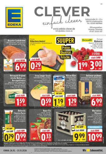 Prospekte Edeka - 26.10.2026 - 31.10.2026.