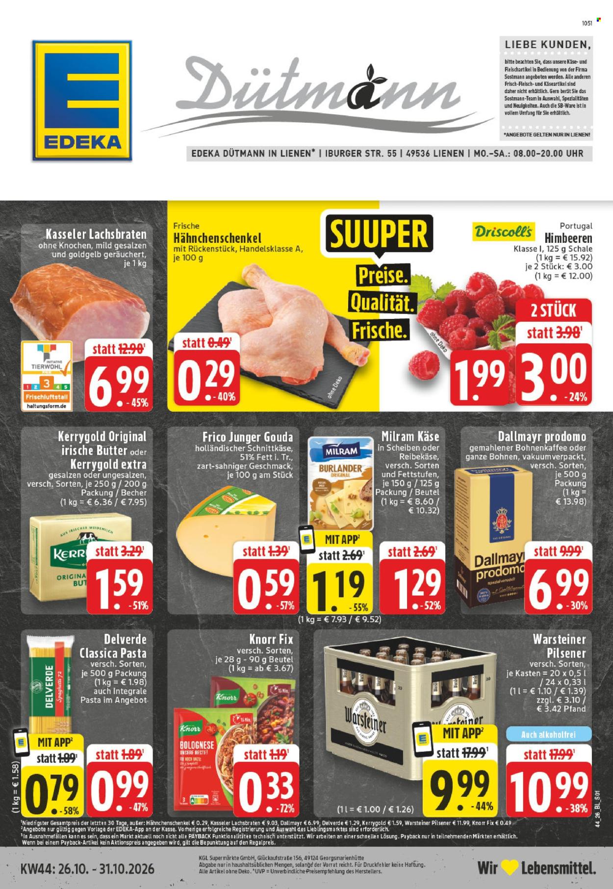 Edeka Prospekte  - 26.10.2026 - 31.10.2026. Seite 1