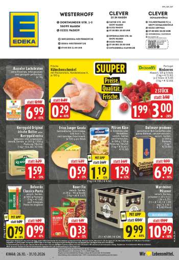 Prospekte Edeka - 26.10.2026 - 31.10.2026.