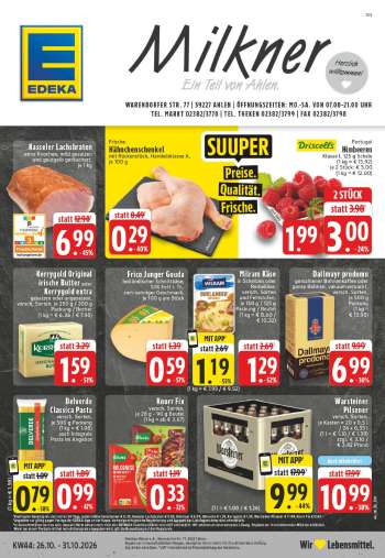 Prospekte Edeka - 26.10.2026 - 31.10.2026.