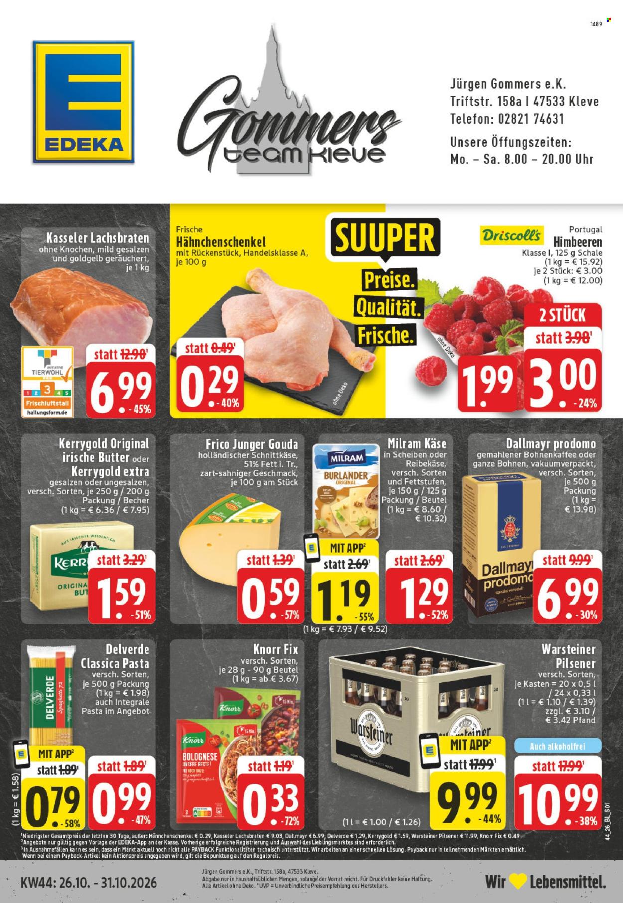 Edeka Prospekte  - 26.10.2026 - 31.10.2026. Seite 1