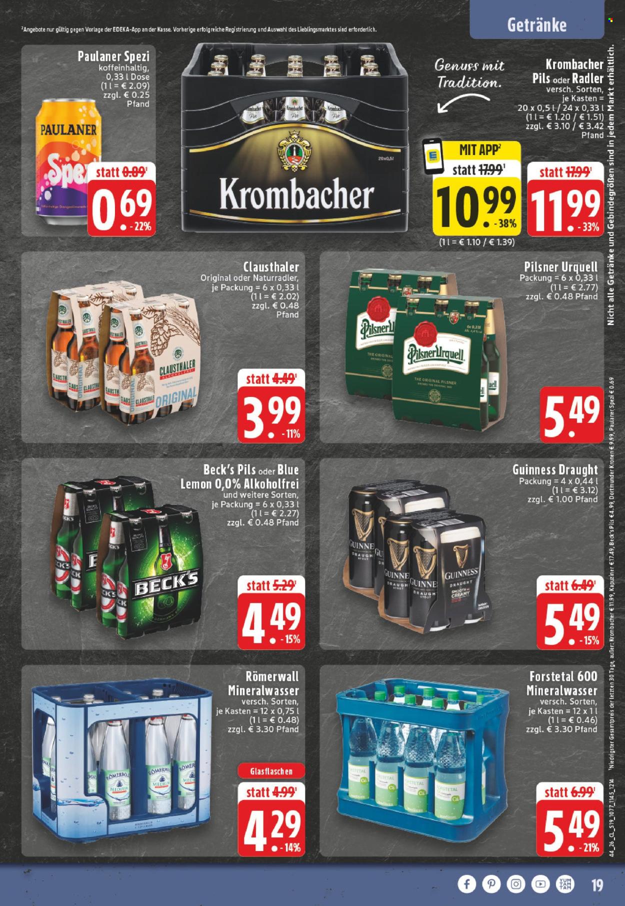Edeka Prospekte  - 26.10.2026 - 31.10.2026. Seite 19