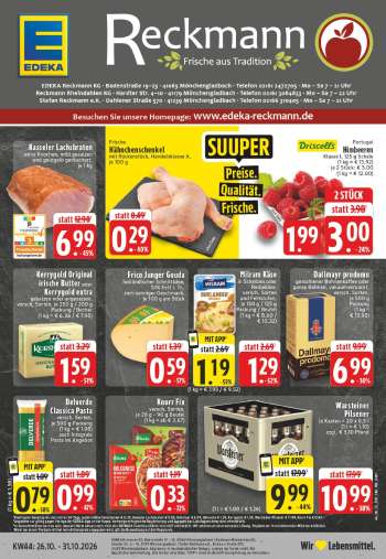 Prospekte Edeka - 26.10.2026 - 31.10.2026.