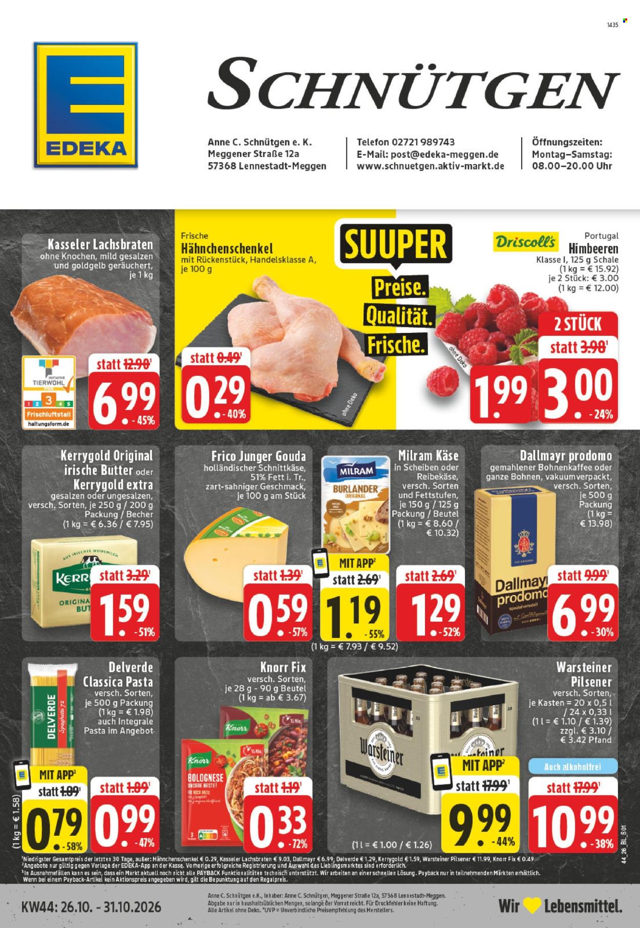Edeka Prospekte  - 26.10.2026 - 31.10.2026. Seite 1