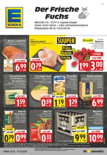 Prospekte Edeka - 26.10.2026 - 31.10.2026.