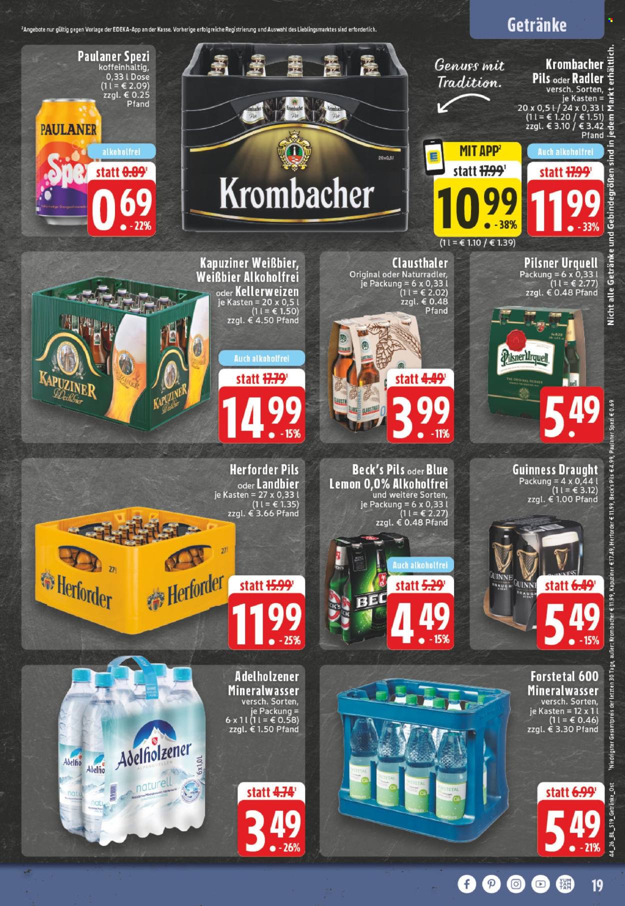 Edeka Prospekte  - 26.10.2026 - 31.10.2026. Seite 19