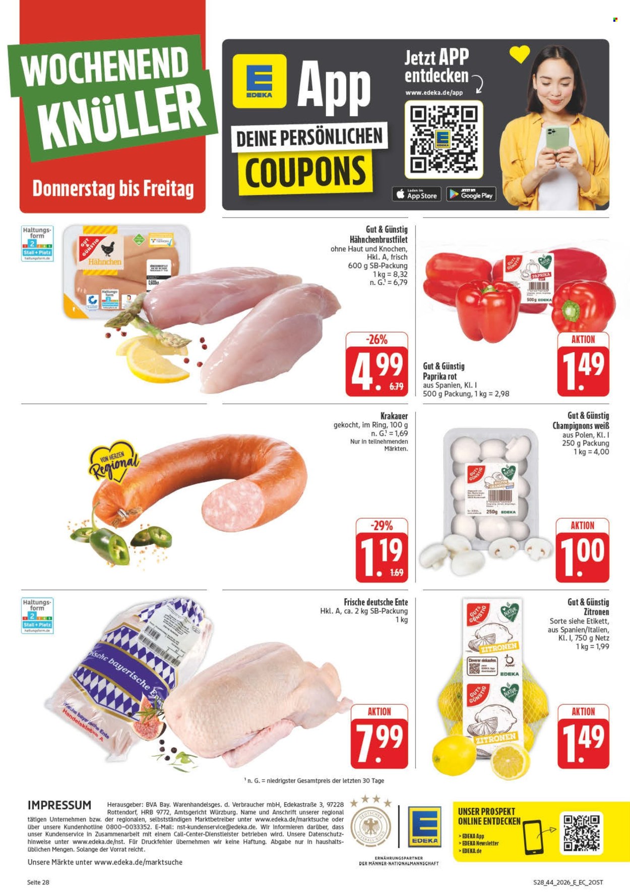 Edeka Prospekte  - 26.10.2026 - 31.10.2026. Seite 40