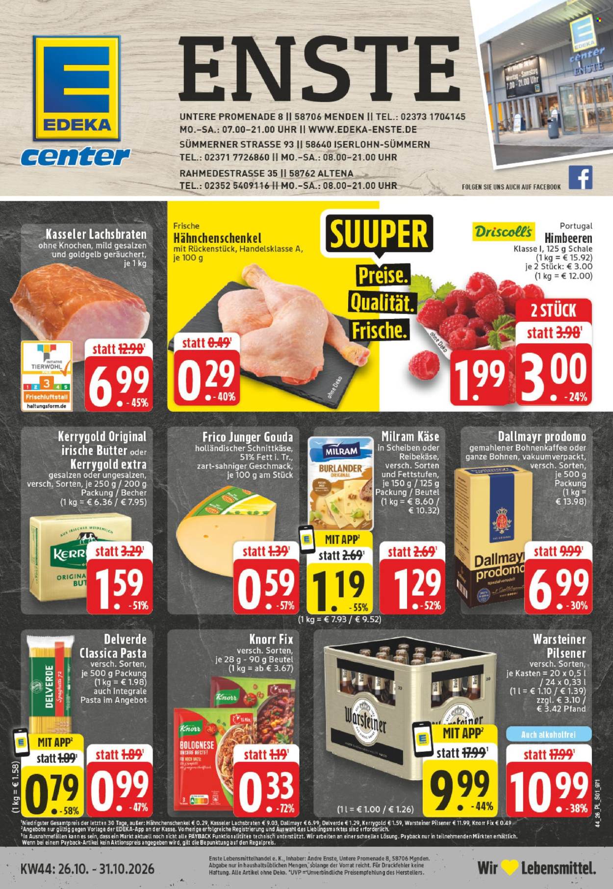 E center Prospekte  - 26.10.2026 - 31.10.2026. Seite 1
