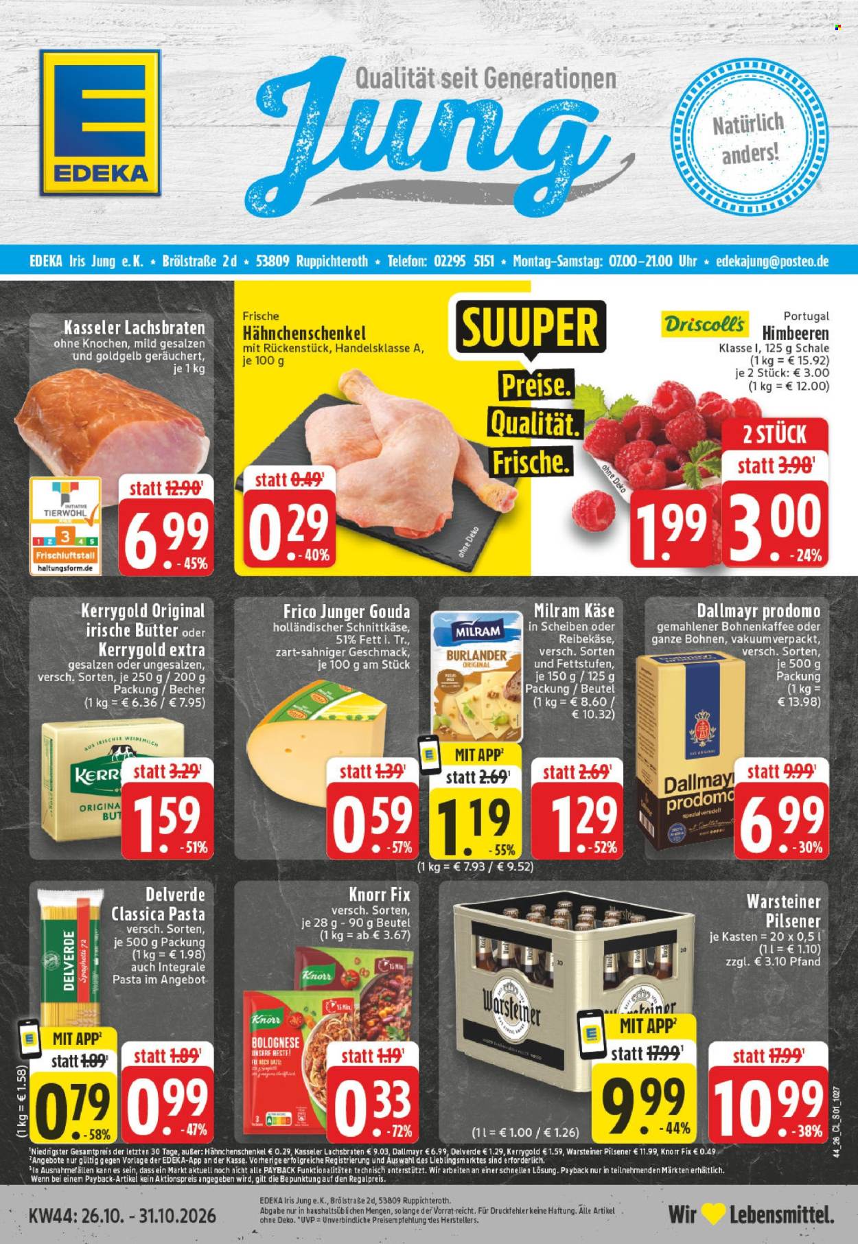 Edeka Prospekte  - 26.10.2026 - 31.10.2026. Seite 1
