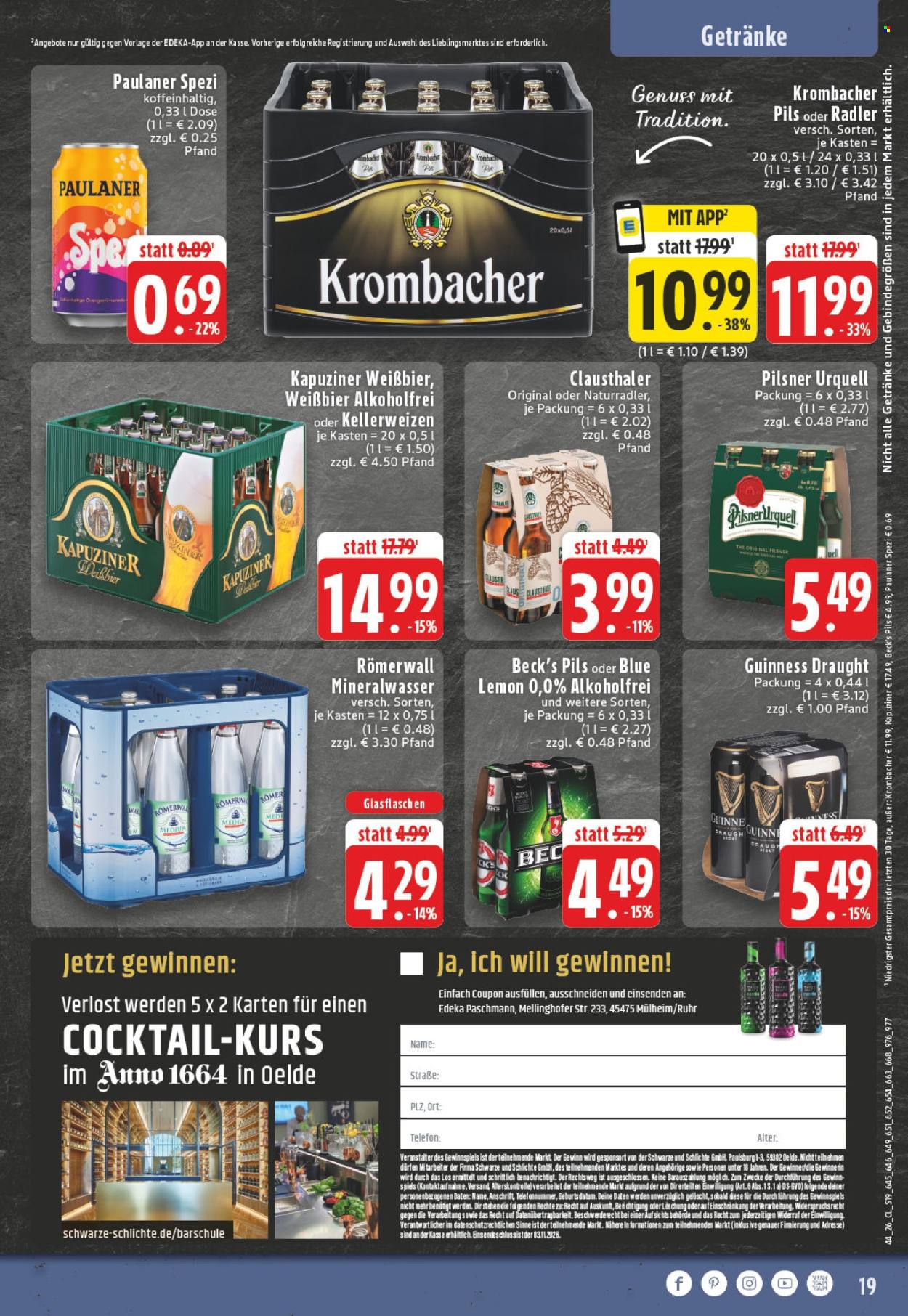 Edeka Prospekte  - 26.10.2026 - 31.10.2026. Seite 19