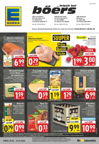 Prospekte Edeka - 26.10.2026 - 31.10.2026.