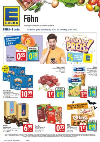 Prospekte Edeka - 26.10.2026 - 31.10.2026.