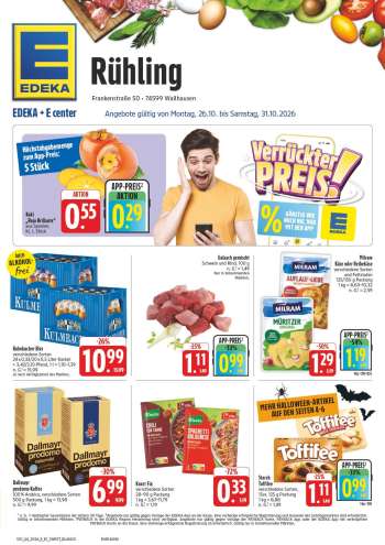 Prospekte Edeka - 26.10.2026 - 31.10.2026.