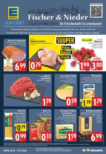 Prospekte Edeka - 26.10.2026 - 31.10.2026.