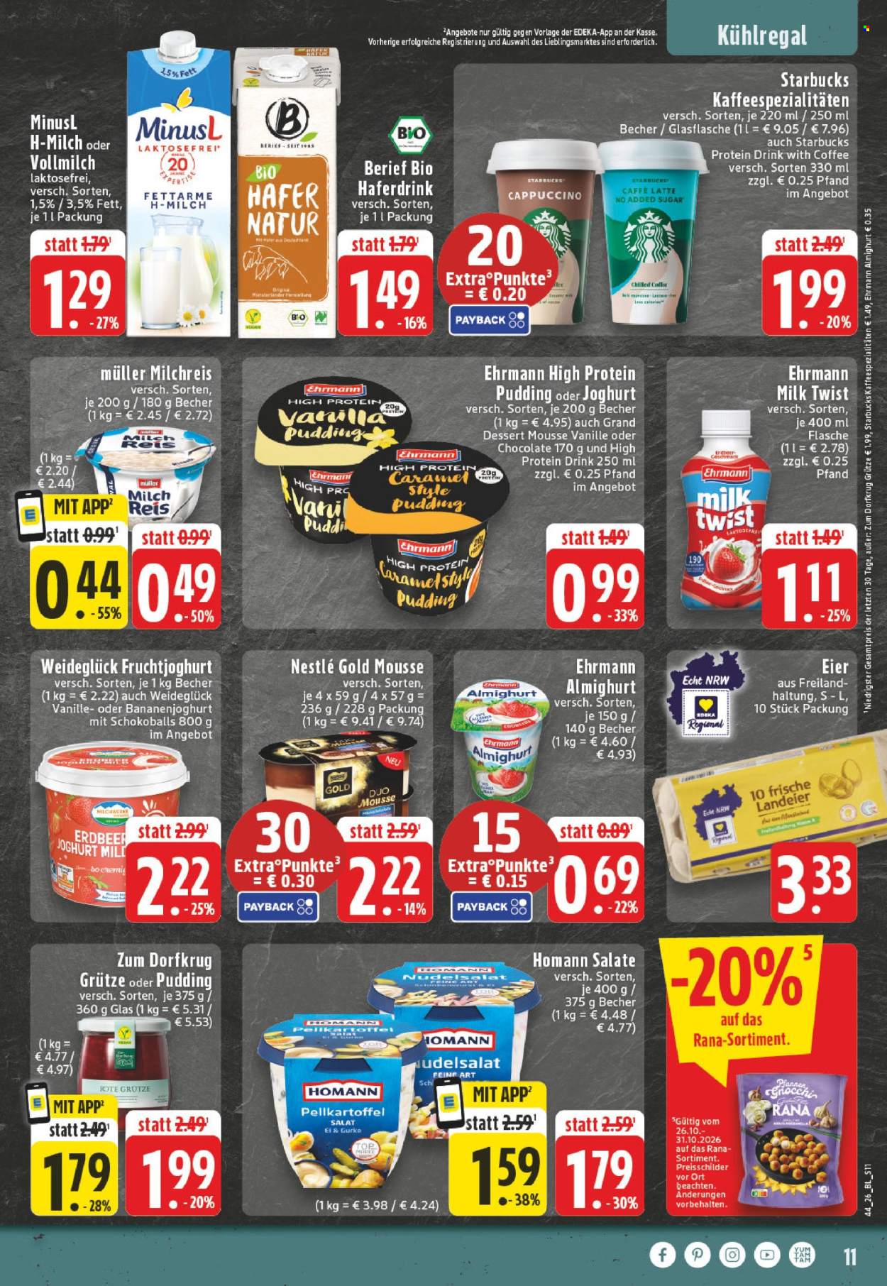 Edeka Prospekte  - 26.10.2026 - 31.10.2026. Seite 11