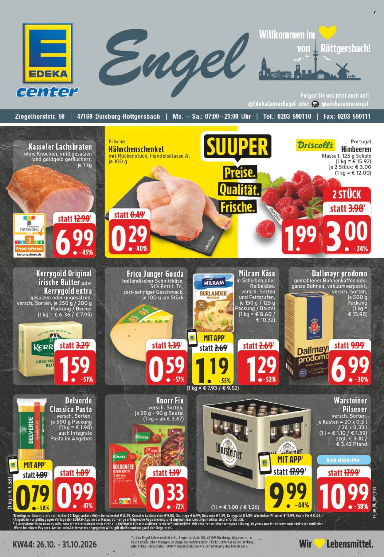 E center Prospekte  - 26.10.2026 - 31.10.2026. Seite 1