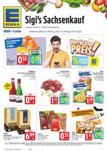 Prospekte Edeka - 26.10.2026 - 31.10.2026.