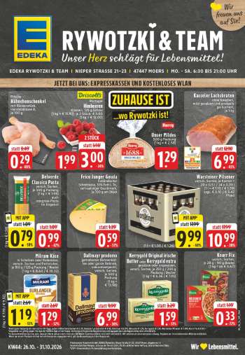Prospekte Edeka - 26.10.2026 - 31.10.2026.