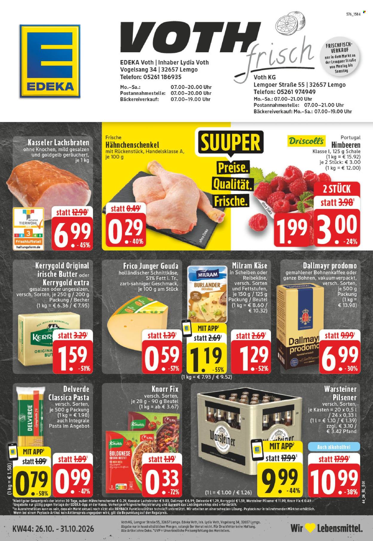 Edeka Prospekte  - 26.10.2026 - 31.10.2026. Seite 1