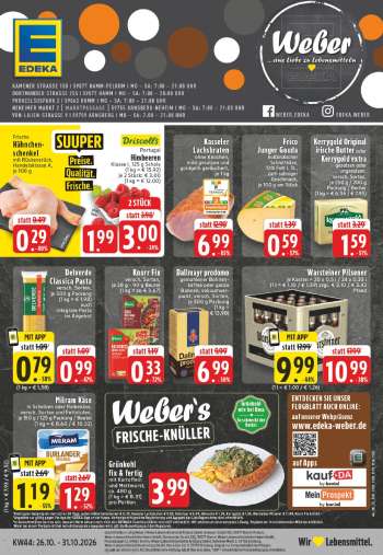 Prospekte Edeka - 26.10.2026 - 31.10.2026.