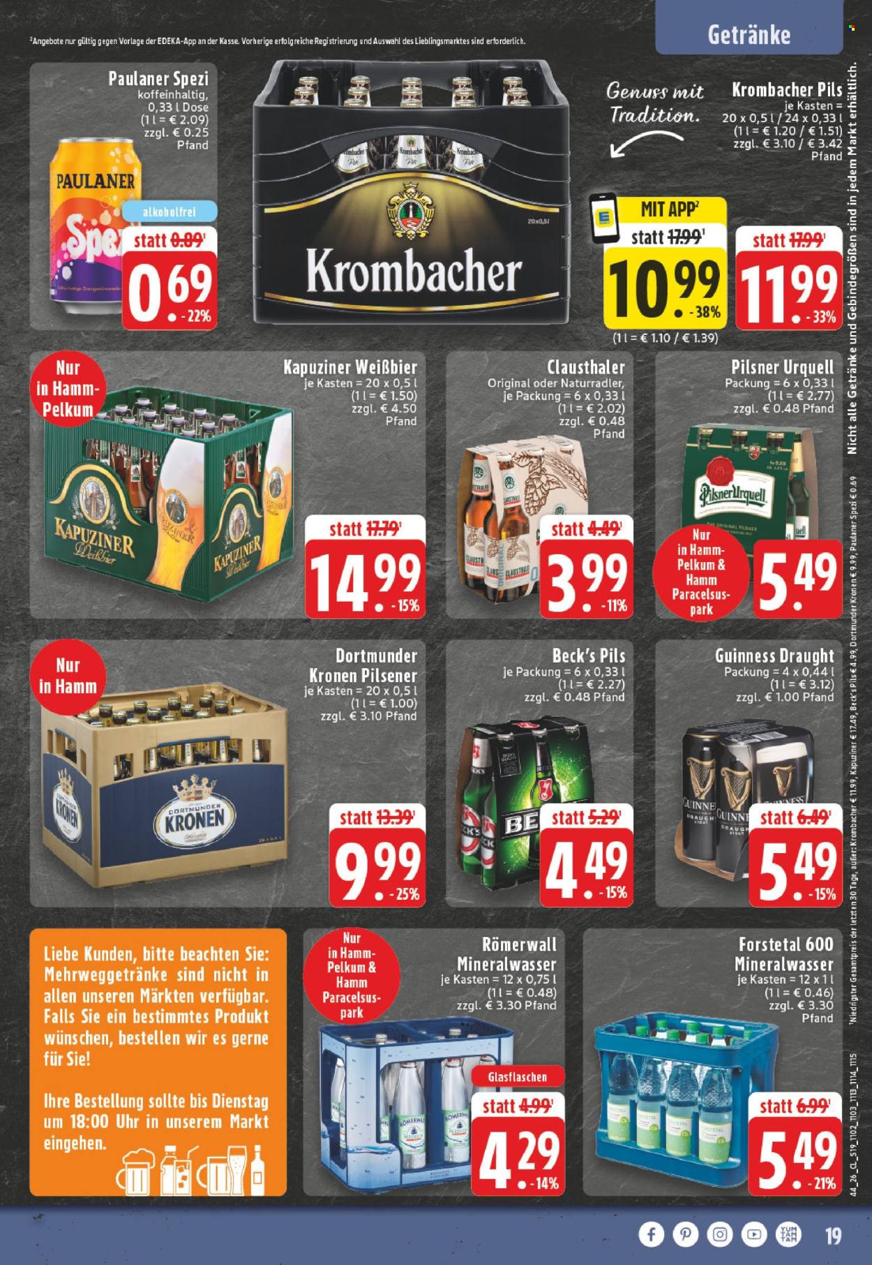 Edeka Prospekte  - 26.10.2026 - 31.10.2026. Seite 21