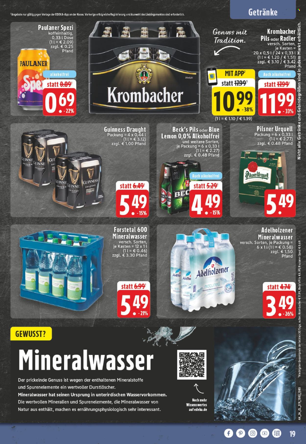 Edeka Prospekte  - 26.10.2026 - 31.10.2026. Seite 19