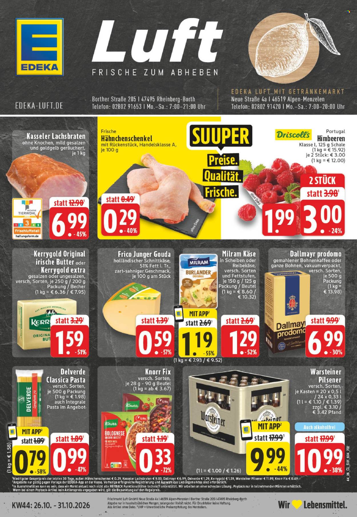 Edeka Prospekte  - 26.10.2026 - 31.10.2026. Seite 1