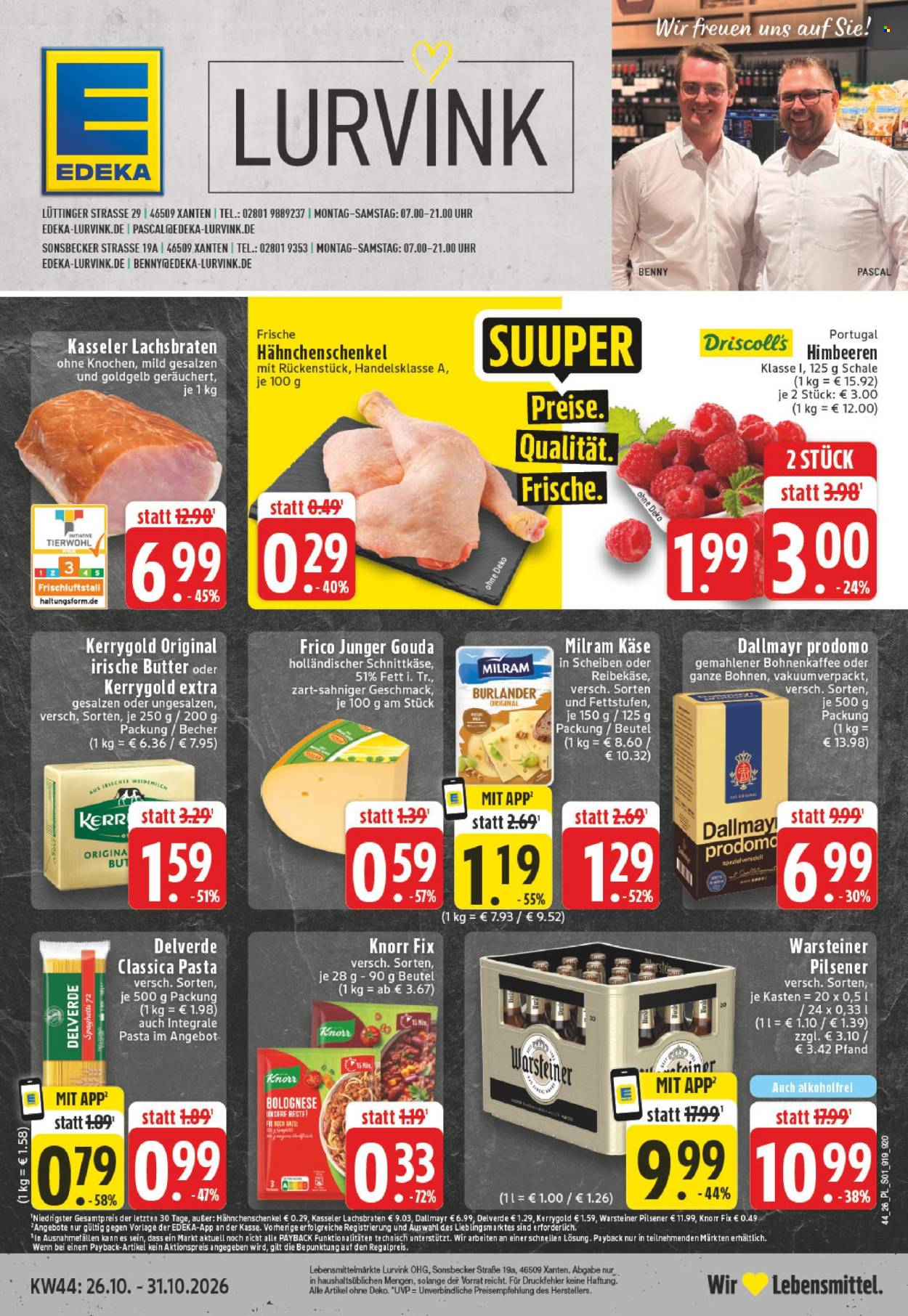 Edeka Prospekte  - 26.10.2026 - 31.10.2026. Seite 1
