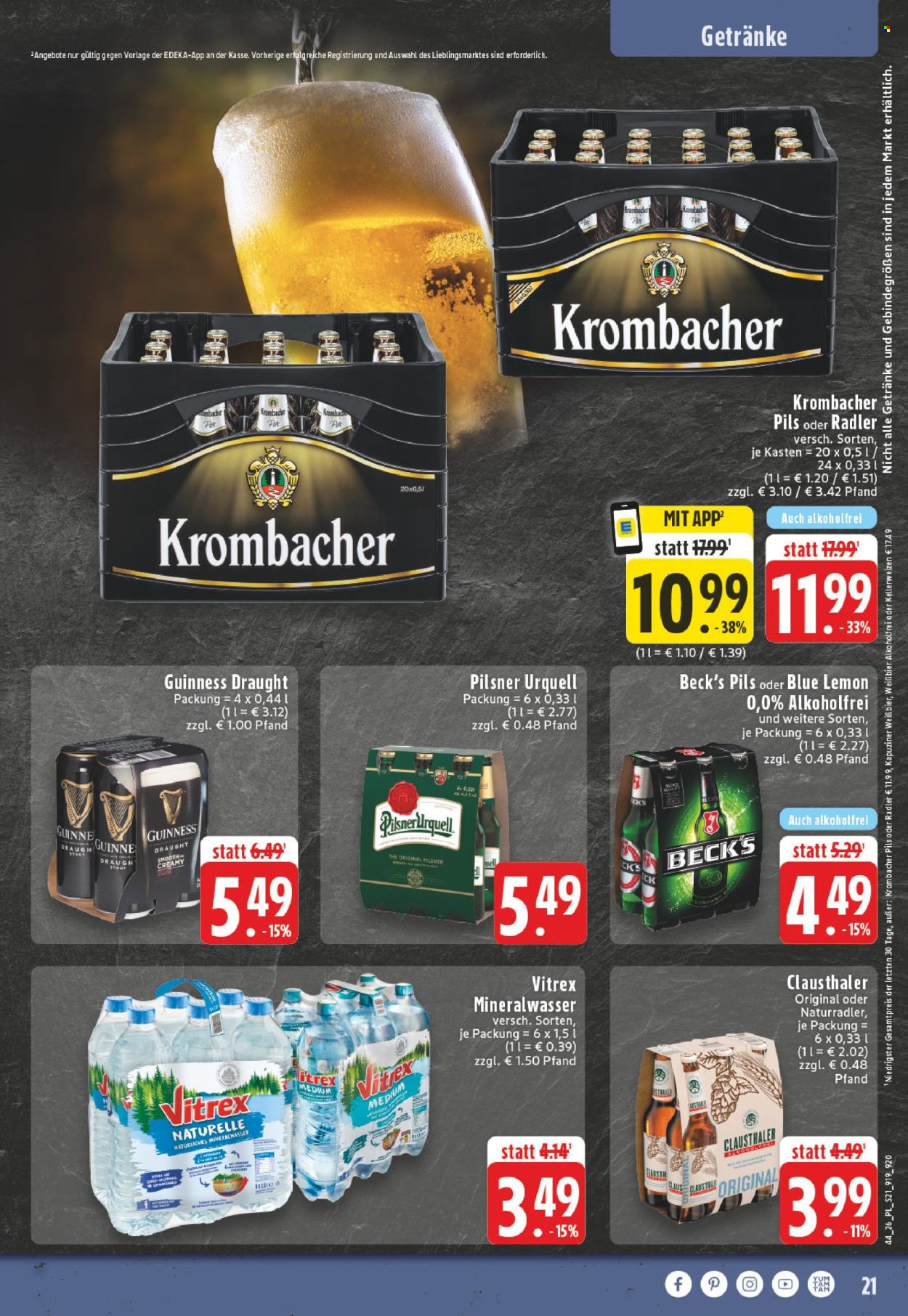 Edeka Prospekte  - 26.10.2026 - 31.10.2026. Seite 23