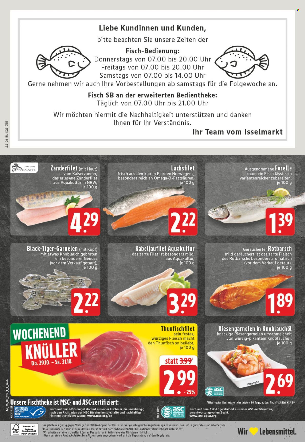 Edeka Prospekte  - 26.10.2026 - 31.10.2026. Seite 26