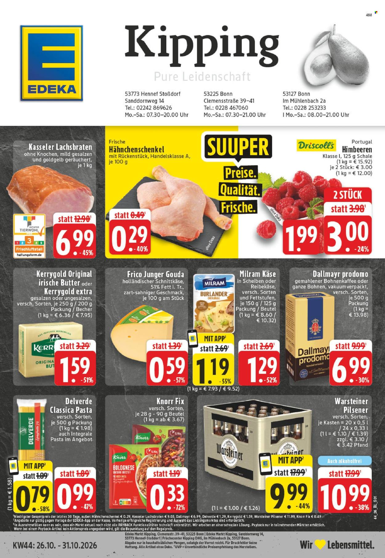 Edeka Prospekte  - 26.10.2026 - 31.10.2026. Seite 1