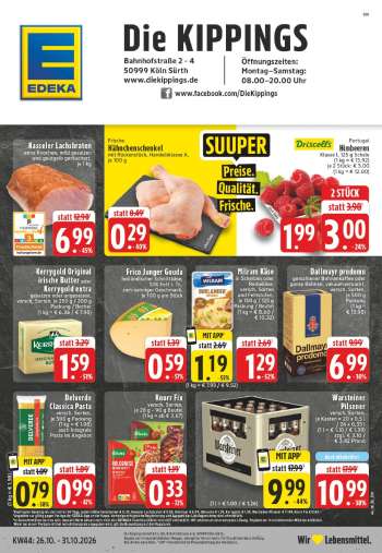 Prospekte Edeka - 26.10.2026 - 31.10.2026.