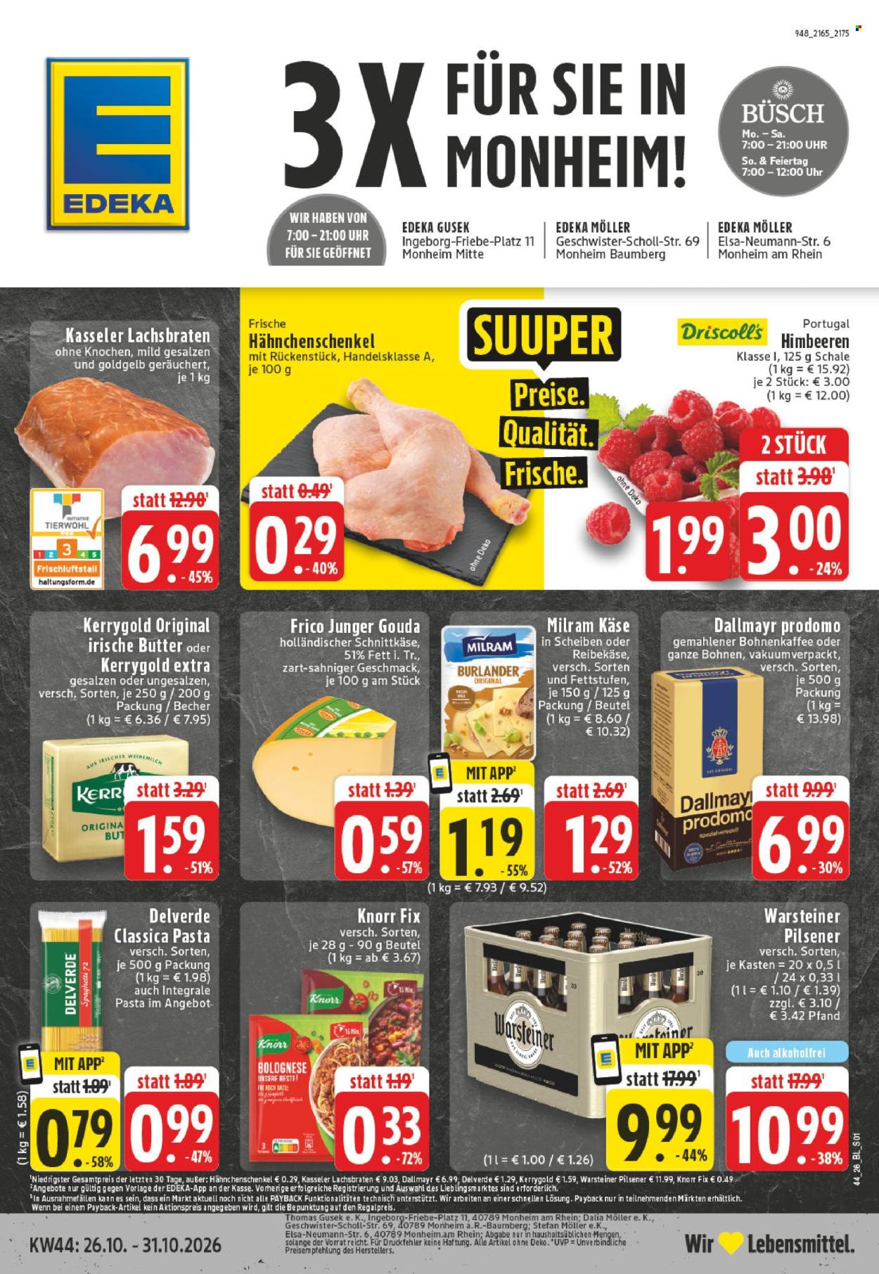 Edeka Prospekte  - 26.10.2026 - 31.10.2026. Seite 1