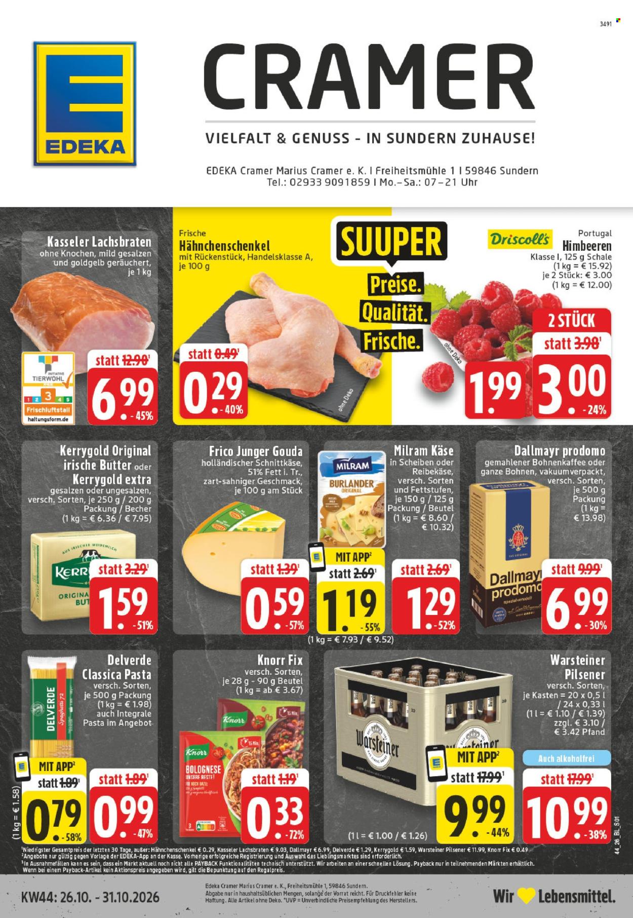 Edeka Prospekte  - 26.10.2026 - 31.10.2026. Seite 1