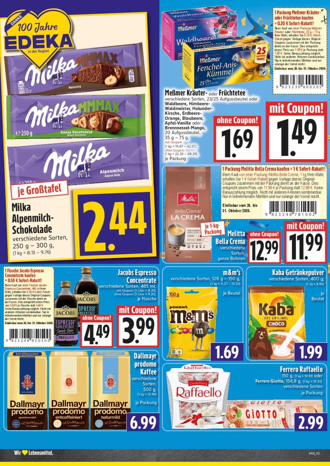 Edeka Prospekte  - 26.10.2026 - 31.10.2026. Seite 12