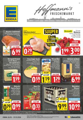 Prospekte Edeka - 26.10.2026 - 31.10.2026.