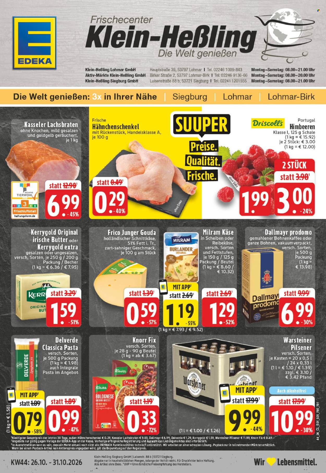 Edeka Prospekte  - 26.10.2026 - 31.10.2026. Seite 1