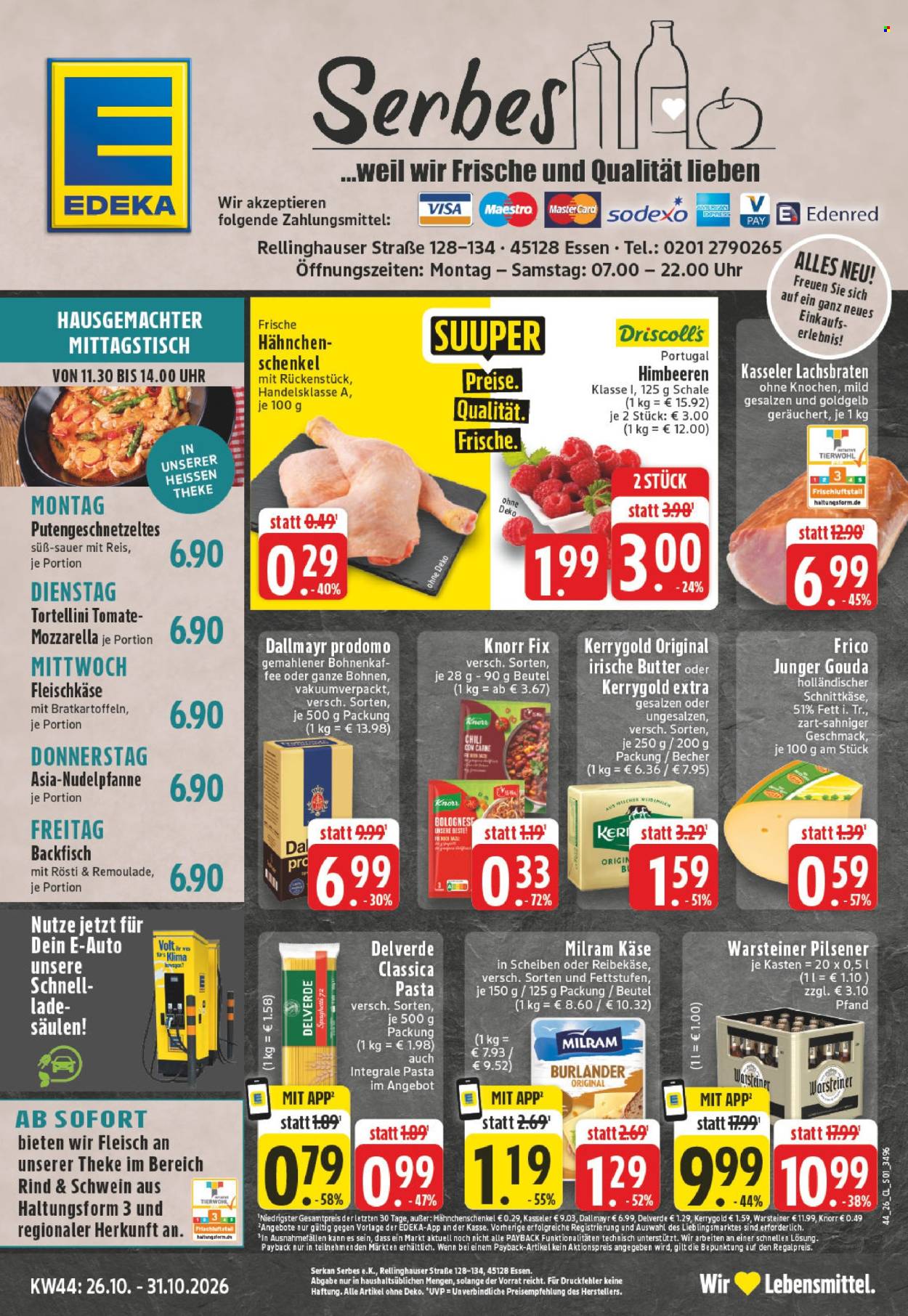 Edeka Prospekte  - 26.10.2026 - 31.10.2026. Seite 1