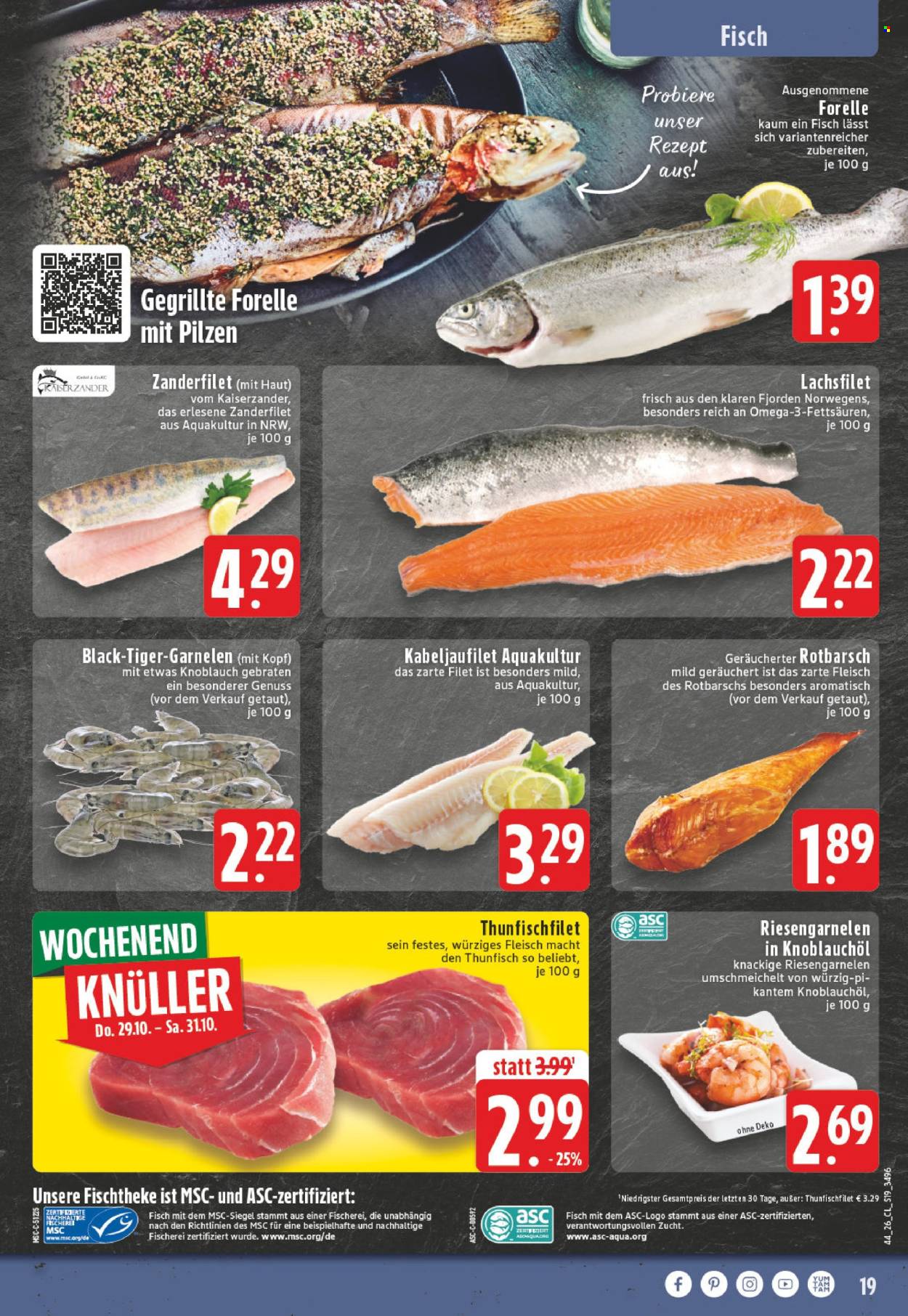 Edeka Prospekte  - 26.10.2026 - 31.10.2026. Seite 19